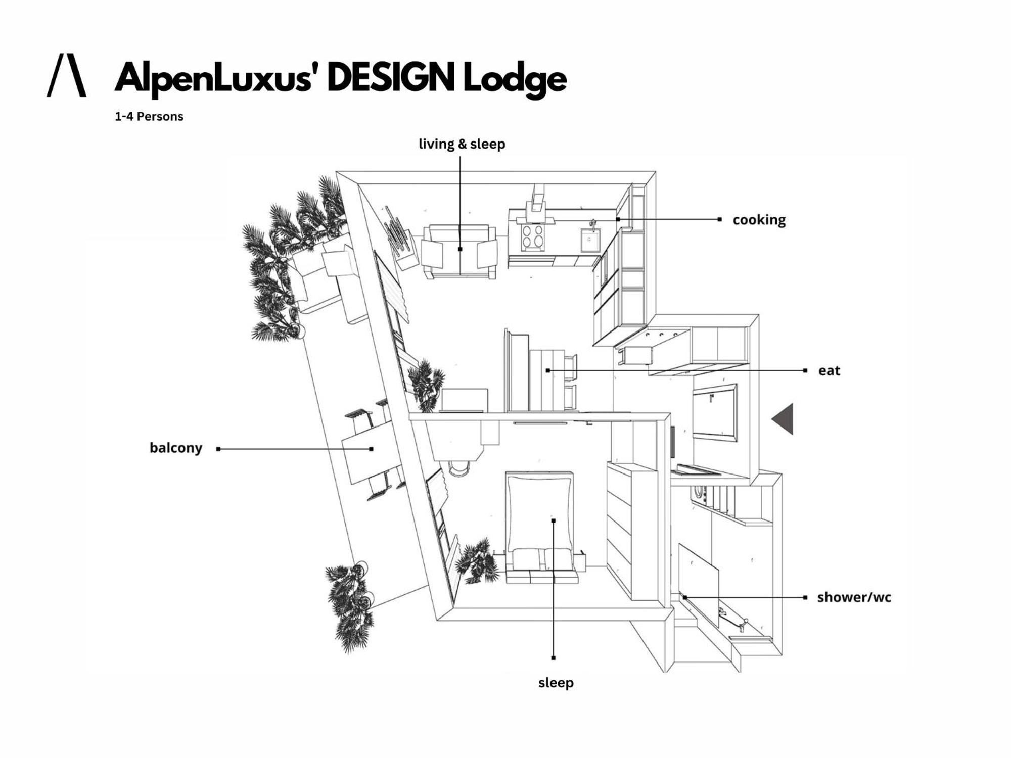 Alpenluxus Presents Design Lodge - Terrace & Car Park Kramsach Exterior photo